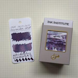Ink Institute – Taiwan's Secret Realm - Lavender Coral