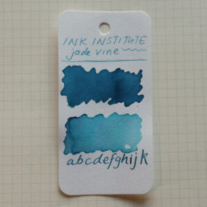 ink institute meander jade vine swatch