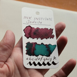 ink institute jadeite sheening