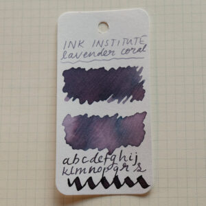 ink institute lavender coral swatch