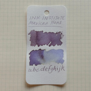 ink institute meander mexican hens swatch