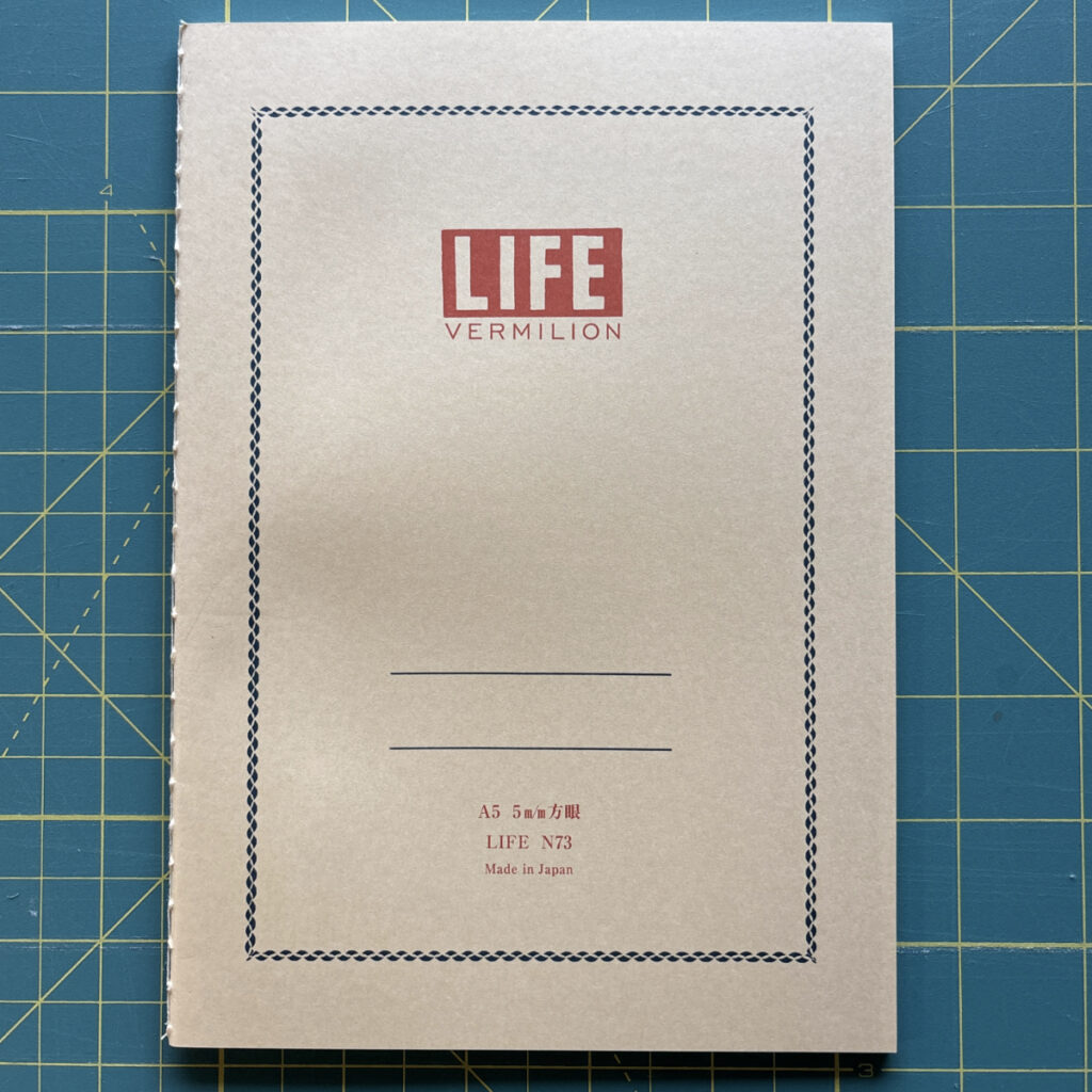 Life vermillion grid cover