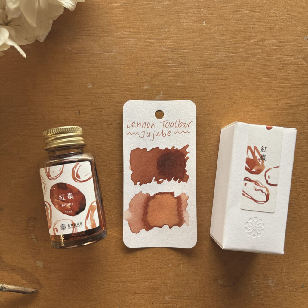 Lennon Toolbar jujube ink