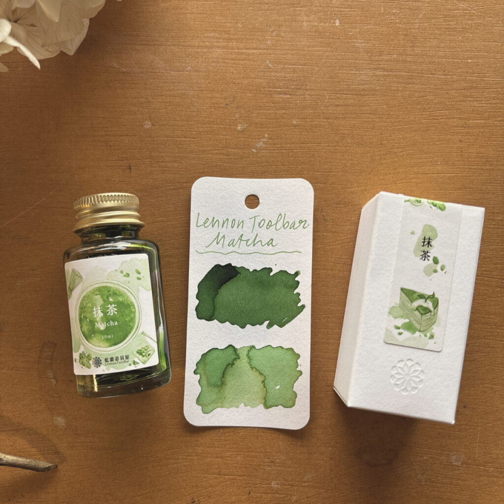 Lennon Toolbar Matcha ink